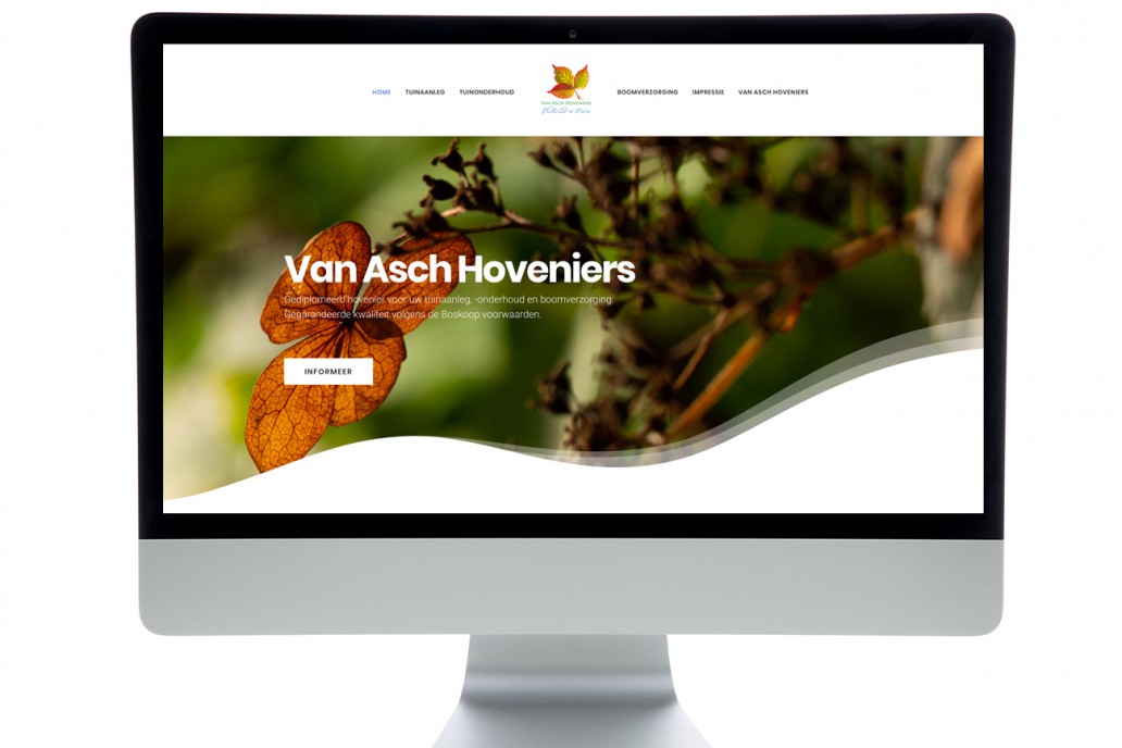 Van Asch Hoveniers homepage